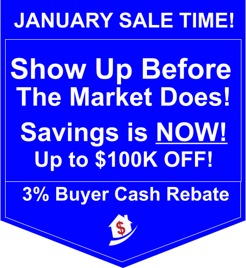 January New Home Sale Near Toyota Headquarters Plano, Up to $100K Off List Price
